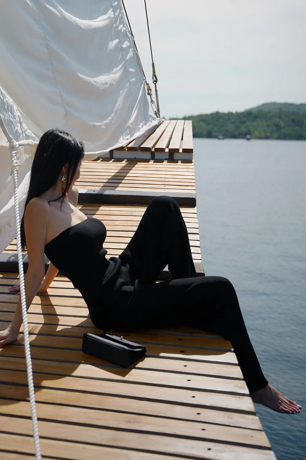 冰紗長腿褲<br>Ice Knit High Waist Pants
