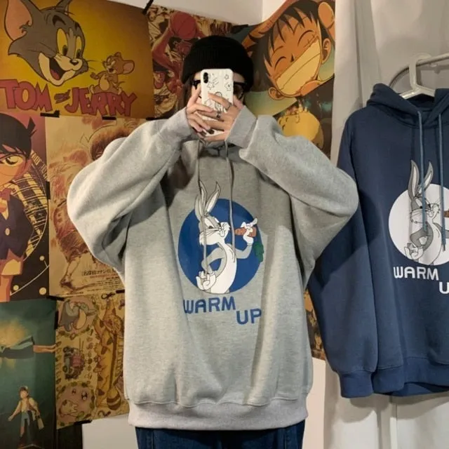 Men Hoodies Streetwear Winter Coat Fashion Loose Causal Hoodie Sweatshirt Hip Hop Casual Sweatshirts