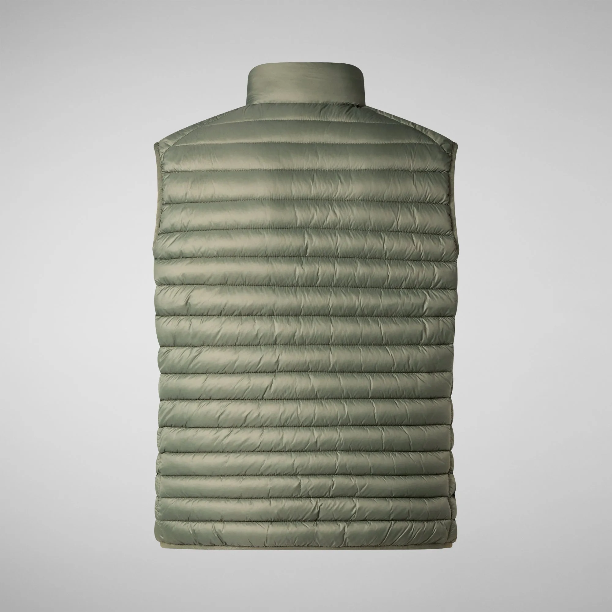 Men's  Animal free Puffer Vest Adam in Swamp Green