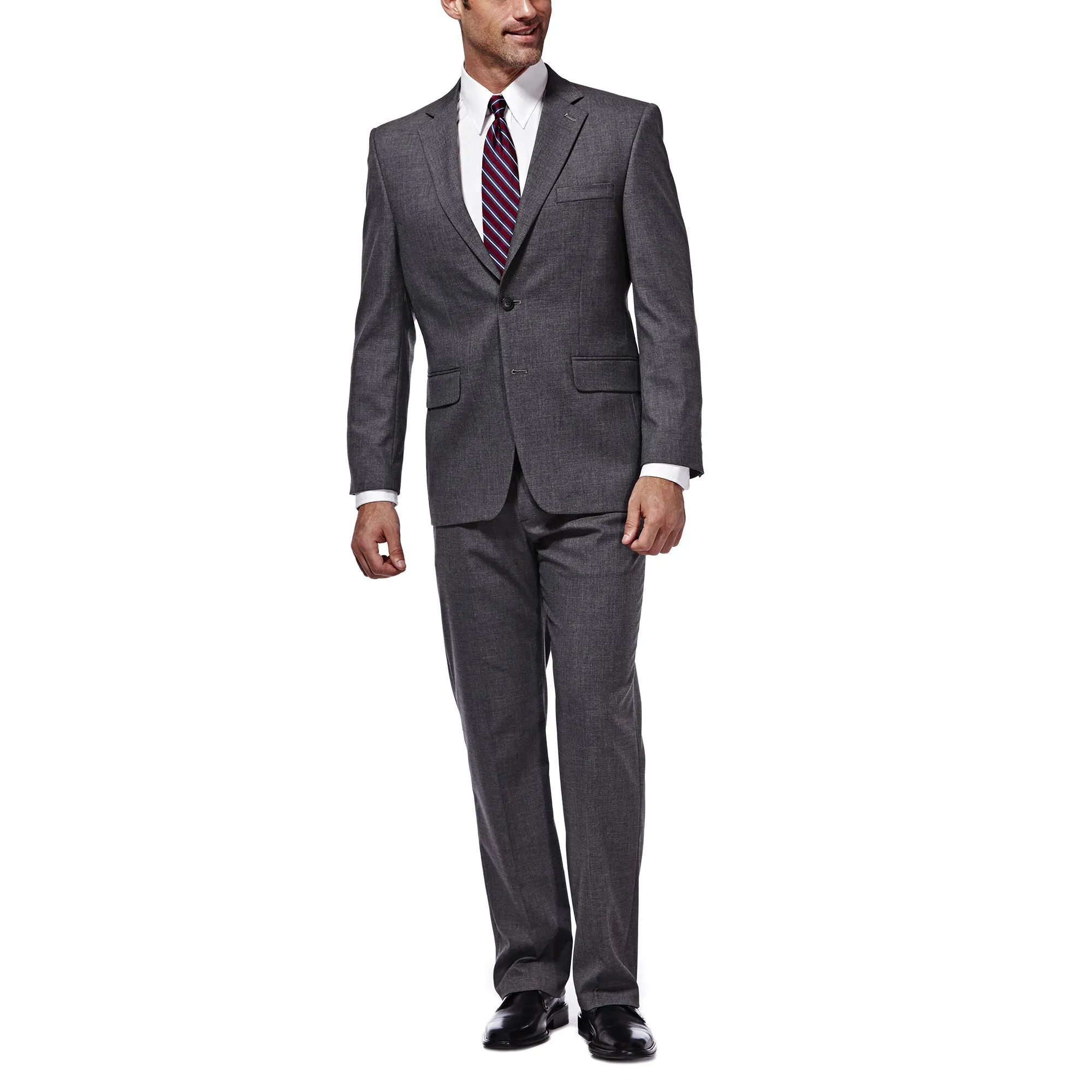 Men's Premium Stretch Flat Front Suit Pants HY00182