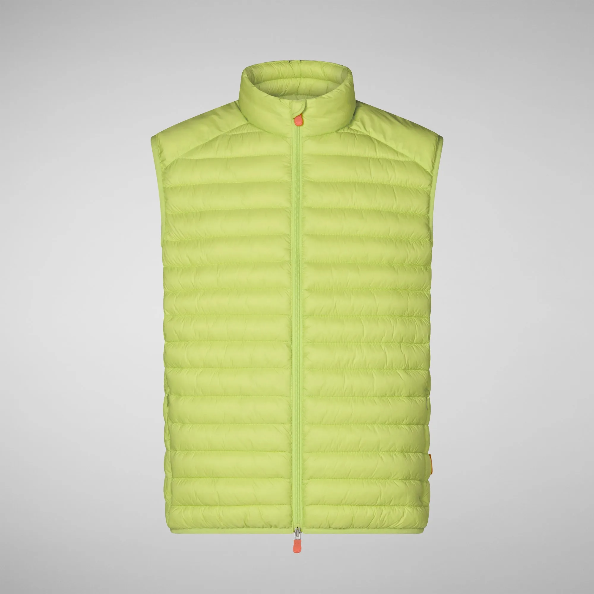 Men's  Puffer Vest Adam in Lichen Green