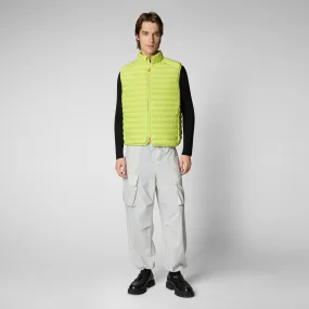 Men's  Puffer Vest Adam in Lichen Green