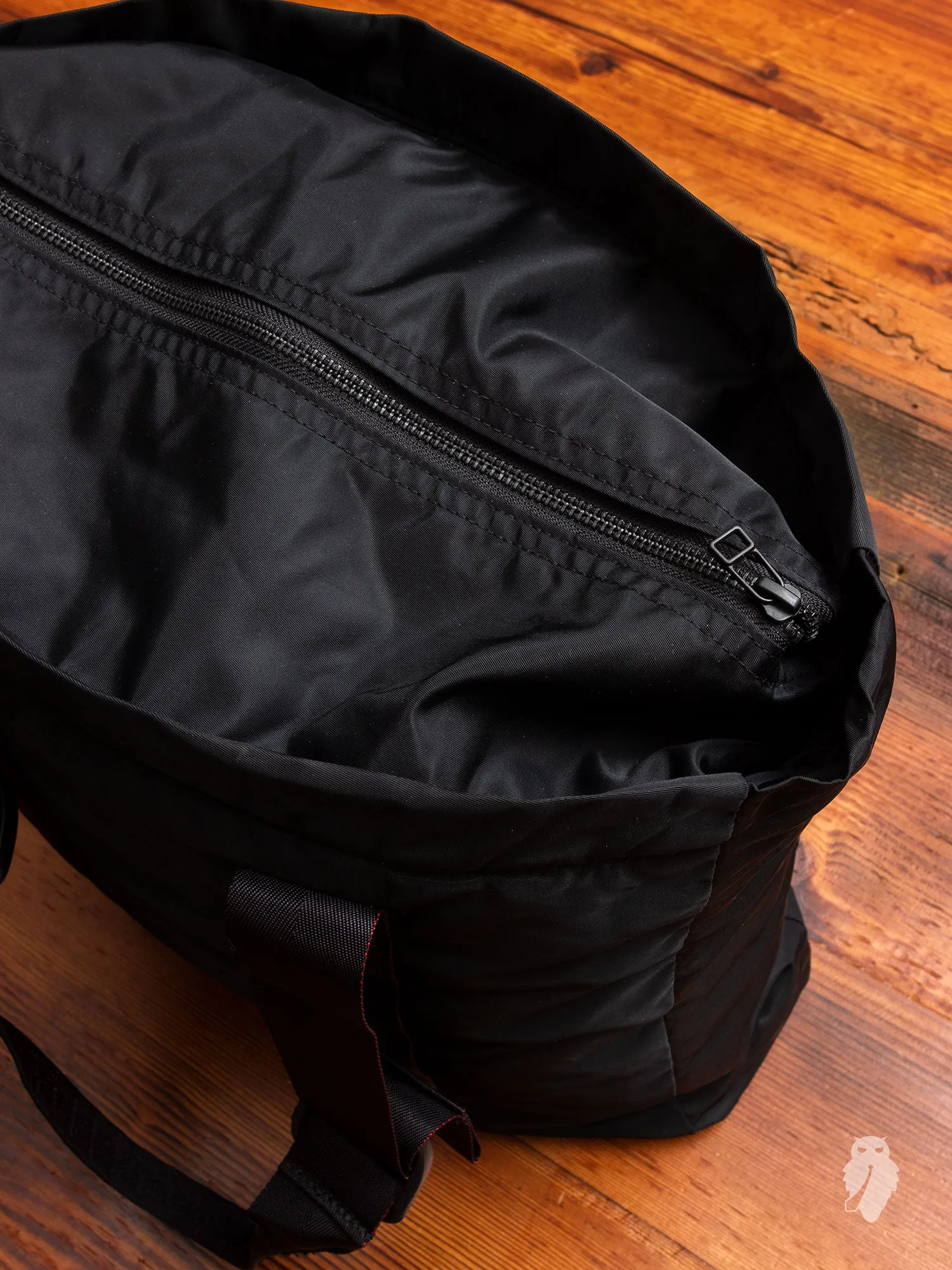 Miltype Tote Bag in Black