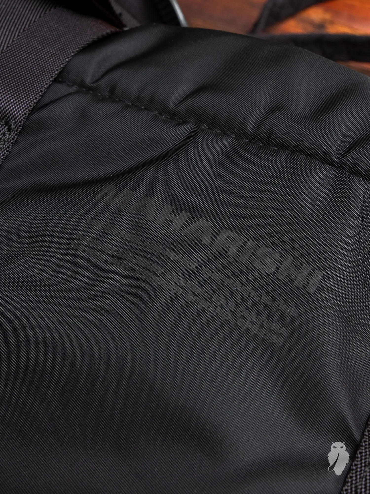 Miltype Tote Bag in Black