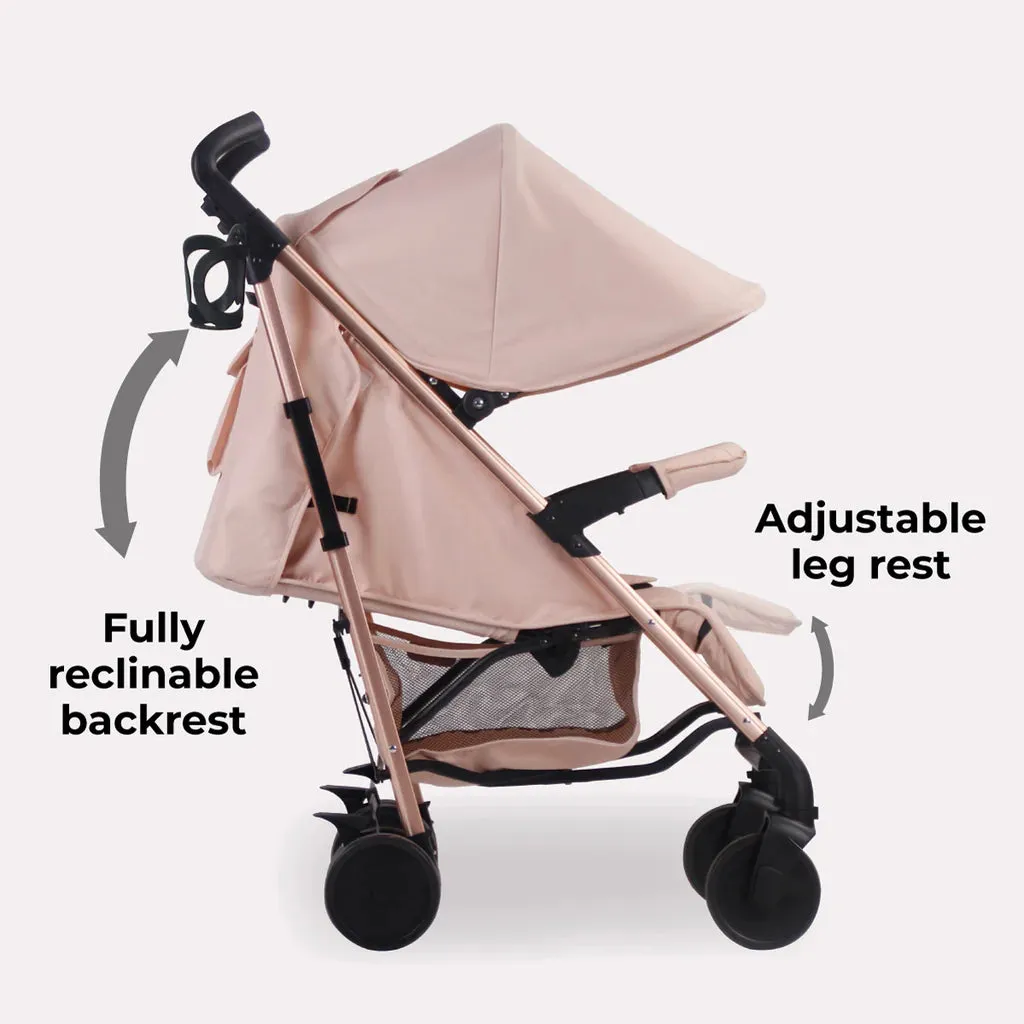 My Babiie MB51 Stroller - Rose Gold Blush