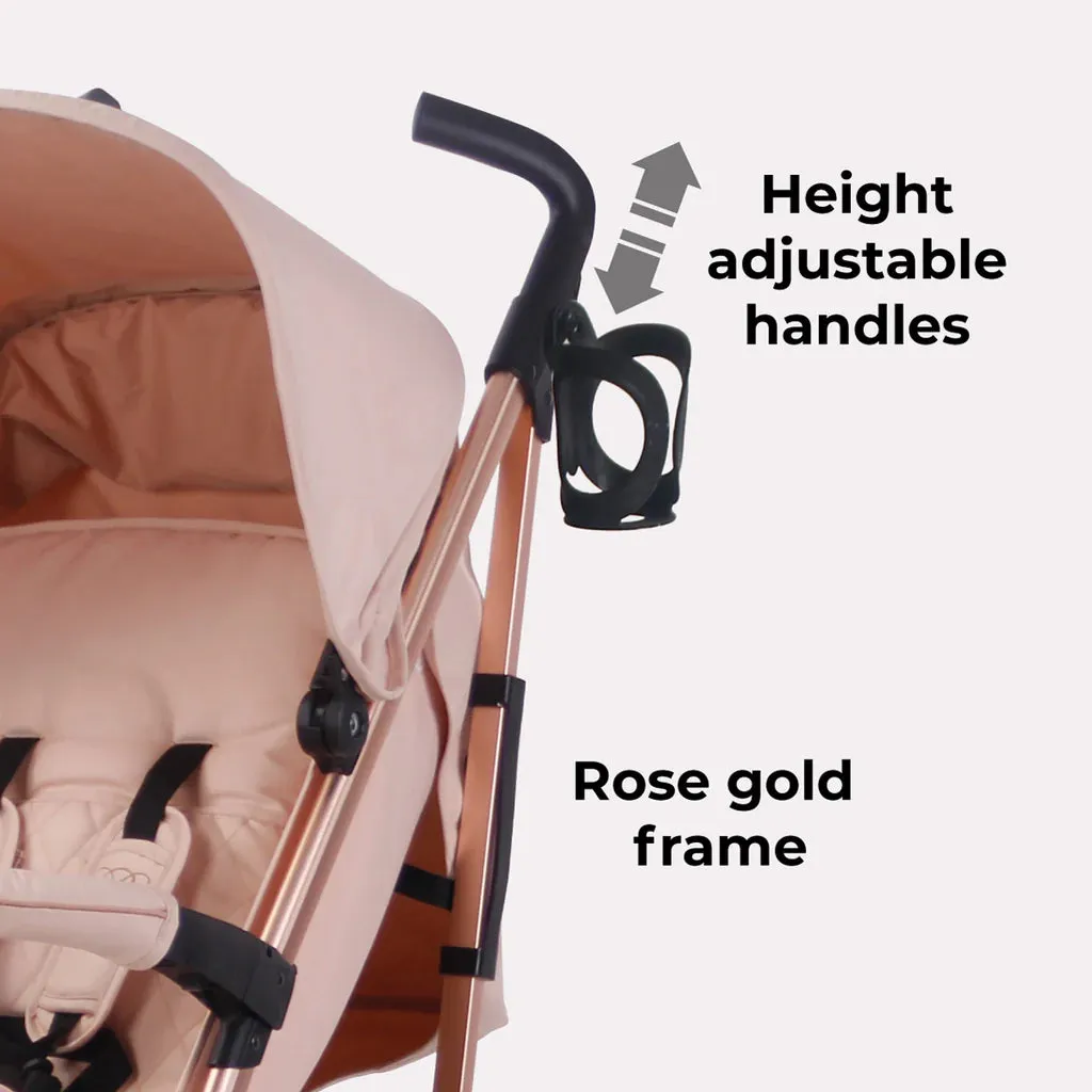 My Babiie MB51 Stroller - Rose Gold Blush