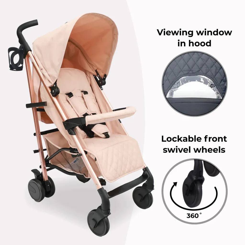 My Babiie MB51 Stroller - Rose Gold Blush
