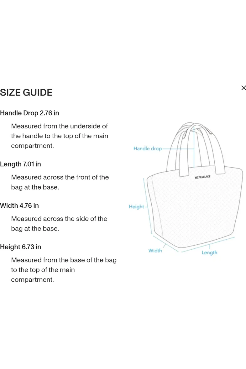 MZ Wallace Micro Sutton Quilted Bag 1109X1600  | Dawn Rec