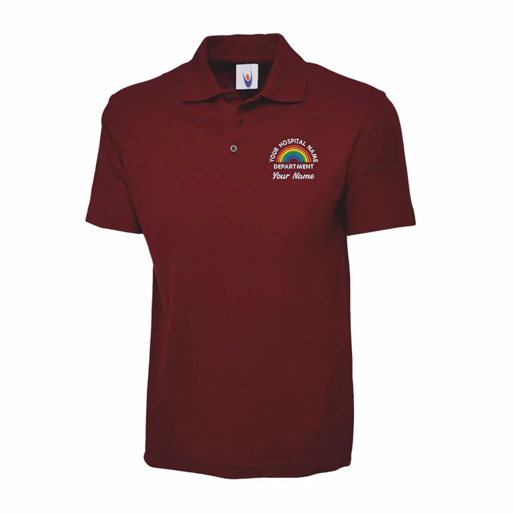 NHS Rainbow Polo Shirt