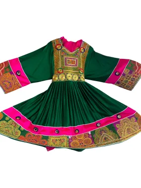 Nikkah Dress with Pink Pants and Pink Georgette Scarf