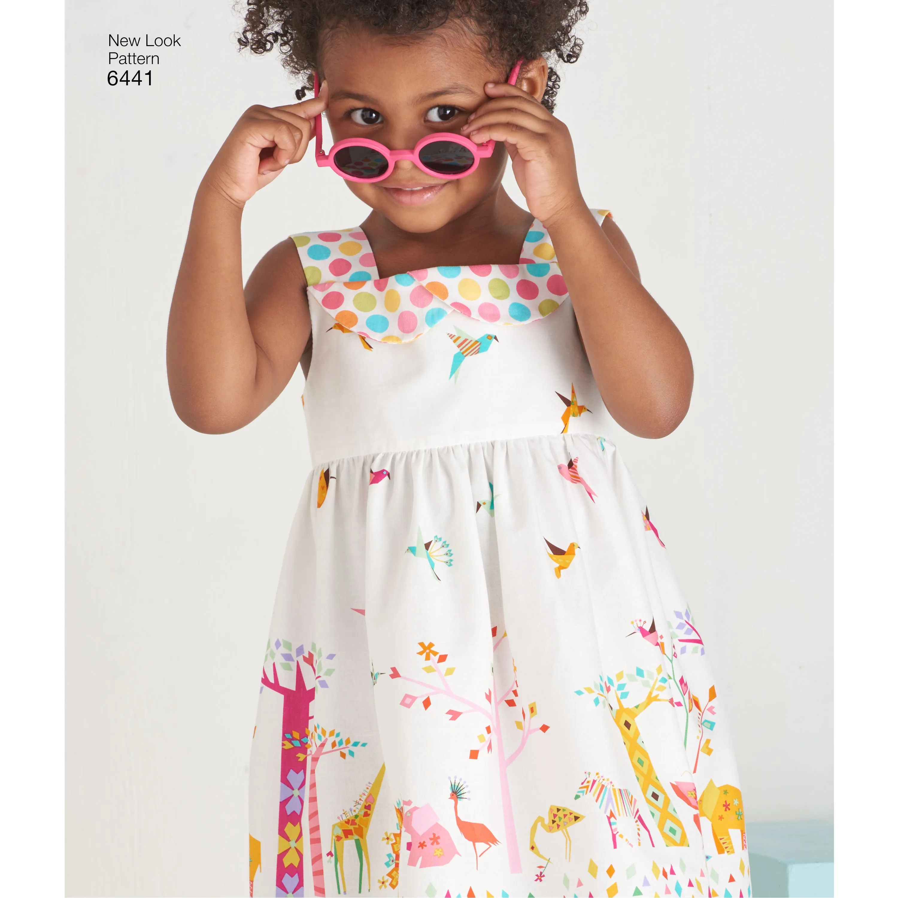 NL6441 Toddlers' Easy Dresses, Top and Cropped Pants