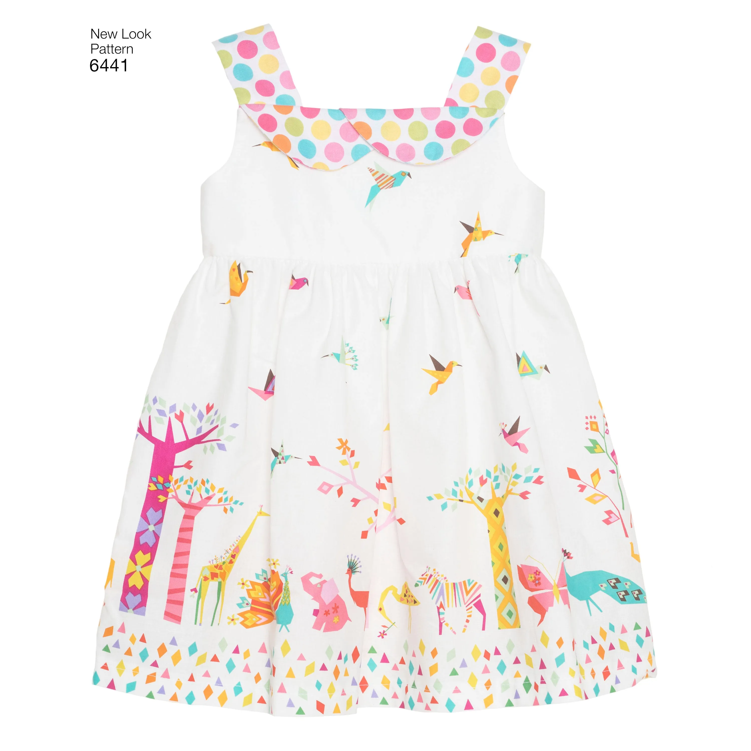 NL6441 Toddlers' Easy Dresses, Top and Cropped Pants