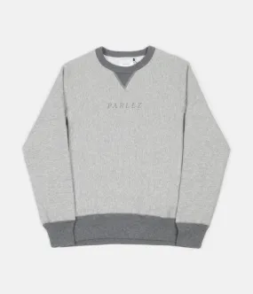 Parlez Tonal Heavyweight Crewneck Sweatshirt - Heather Grey