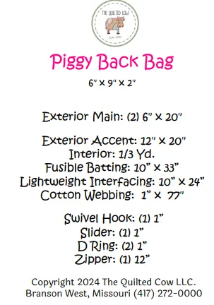 Piggy Back Bag