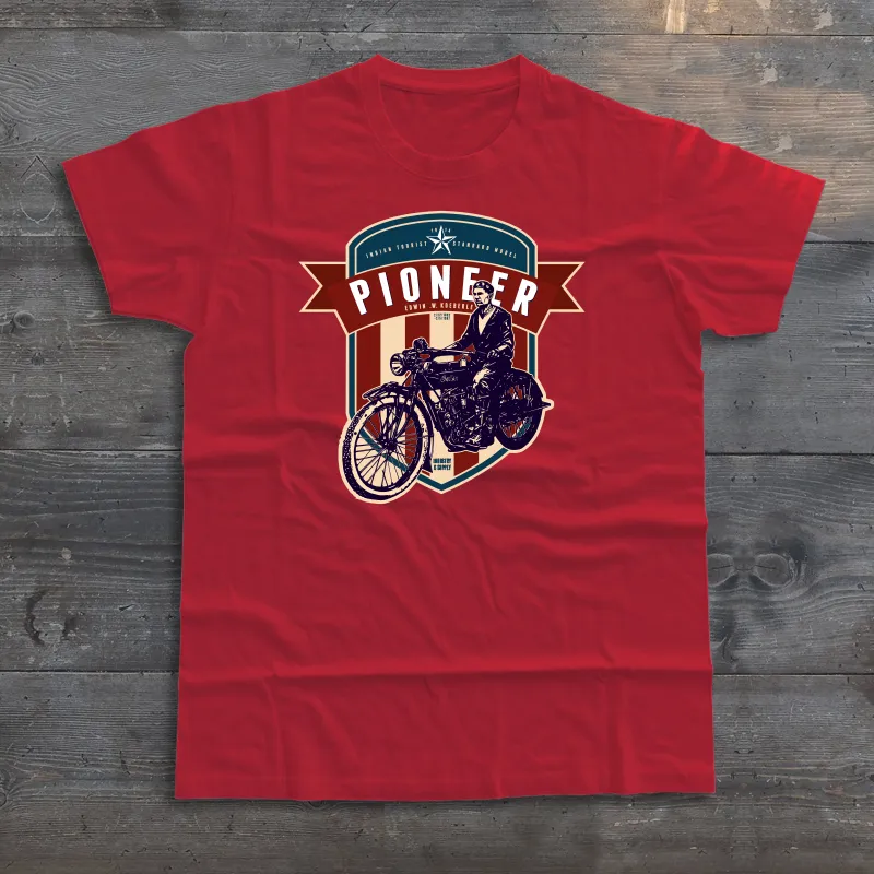 PIONEER - 1914 INDIAN TOURIST T-SHIRT