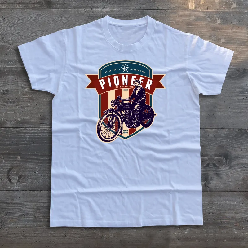 PIONEER - 1914 INDIAN TOURIST T-SHIRT