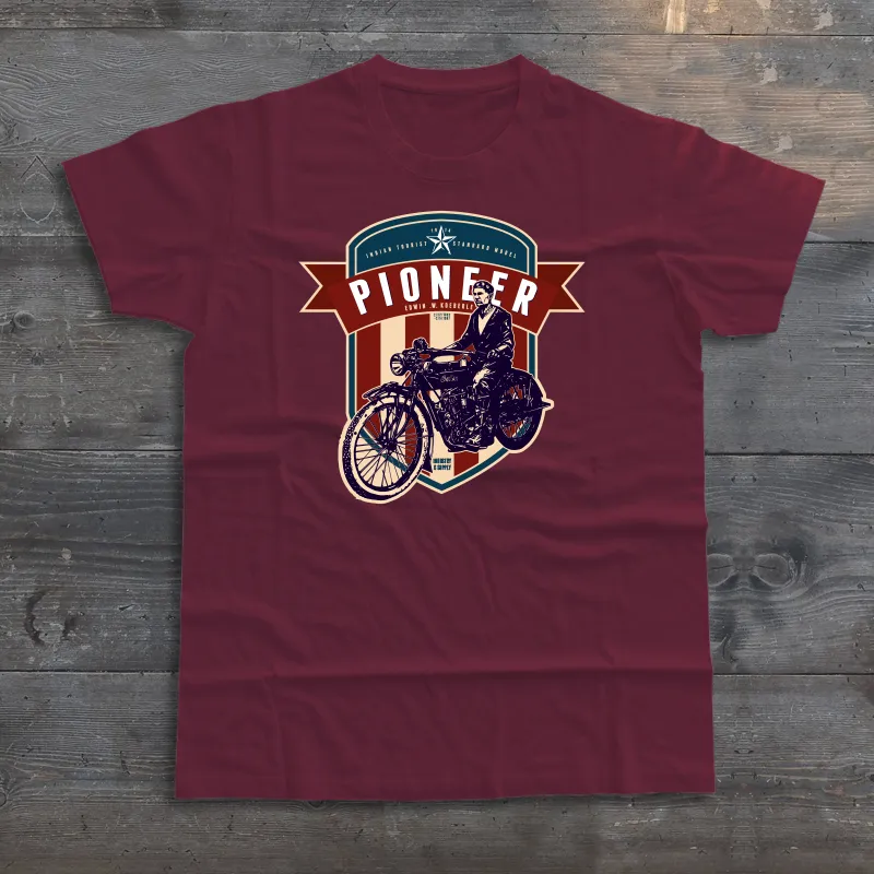 PIONEER - 1914 INDIAN TOURIST T-SHIRT
