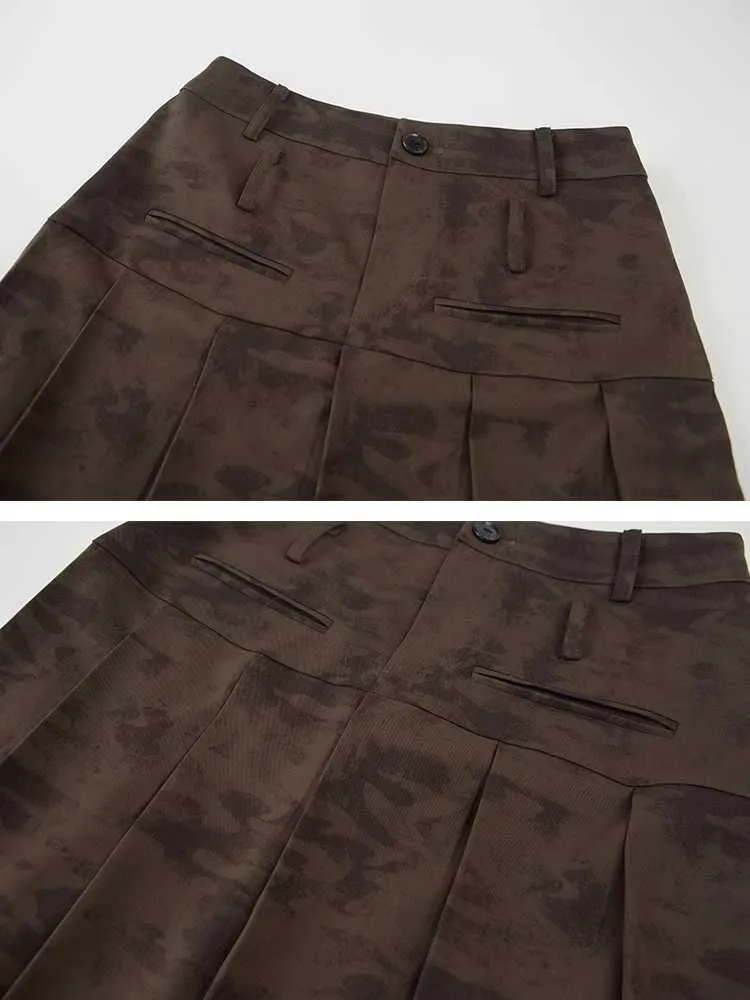 Pleated long skirt【s0000010801】