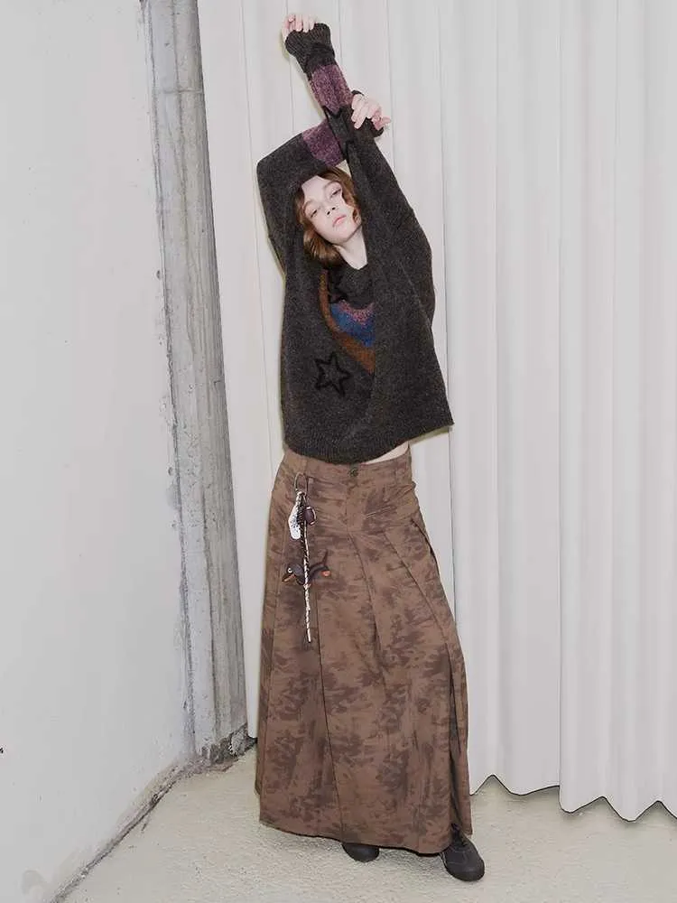 Pleated long skirt【s0000010801】
