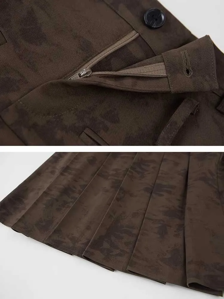 Pleated long skirt【s0000010801】