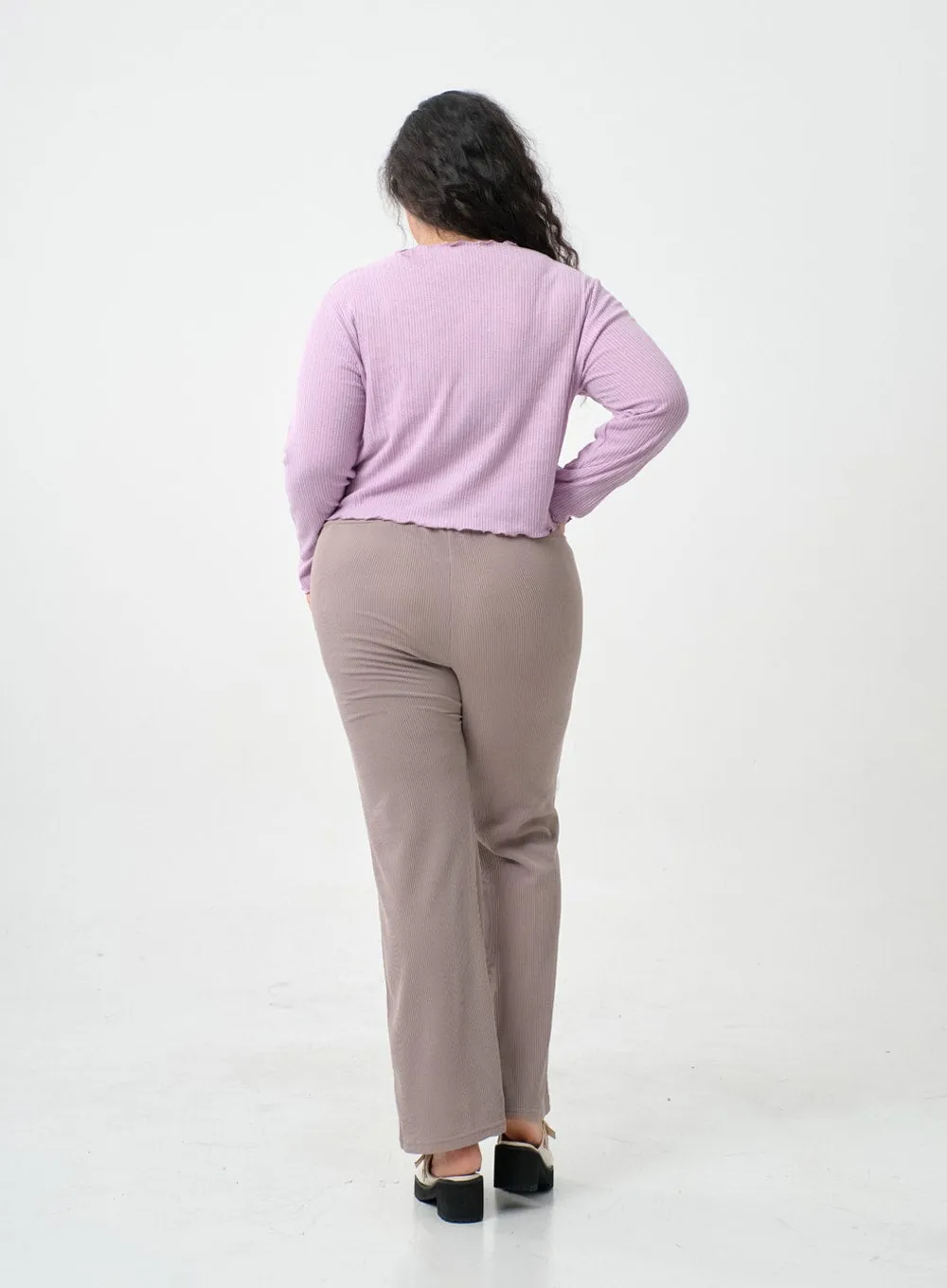 Plus Bending High Waist Pants IO06