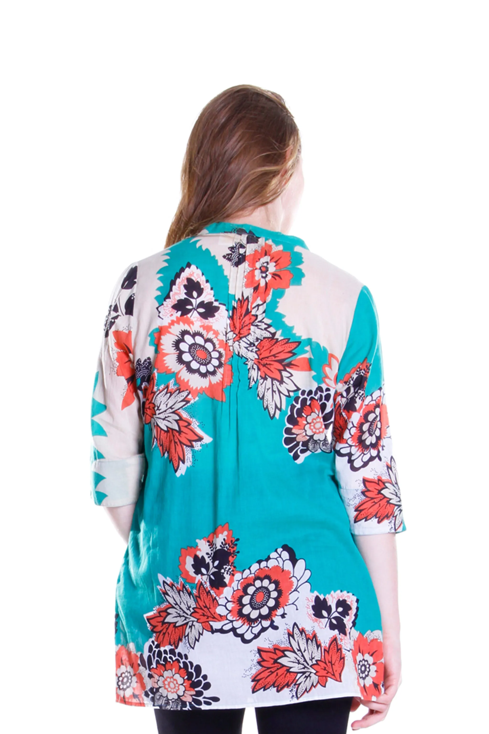 Pop Art Floral Release Print Tunic