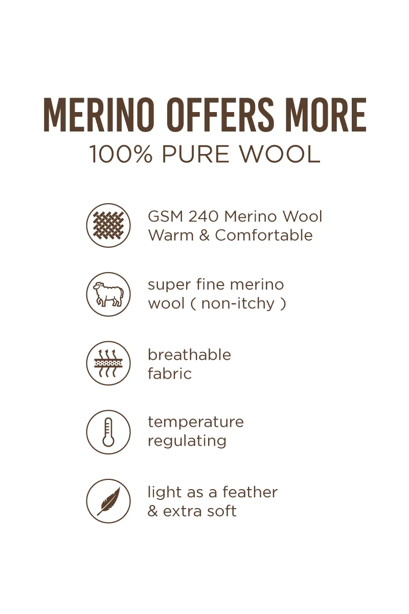 Pure Merino Wool  Neck Scarf Autumn Color  Free Bag