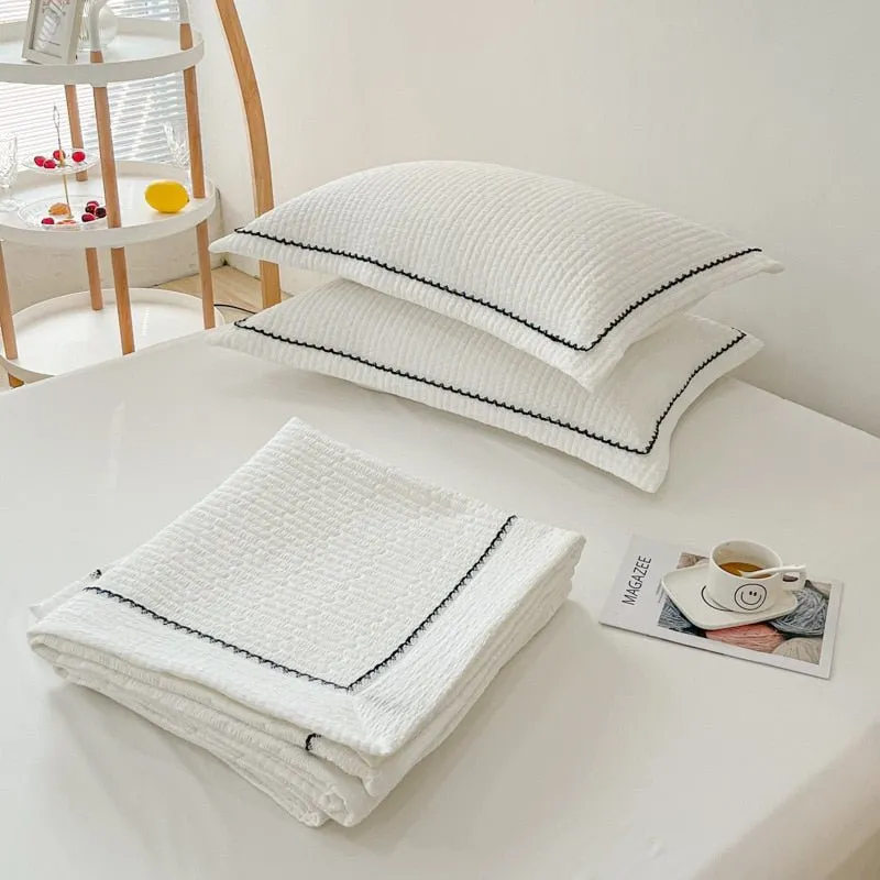 Quilted Summer Comforter Set - Elegance Princess Design