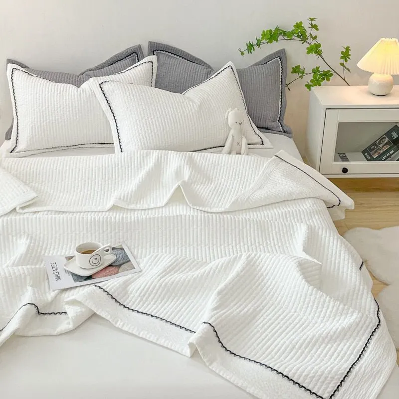 Quilted Summer Comforter Set - Elegance Princess Design