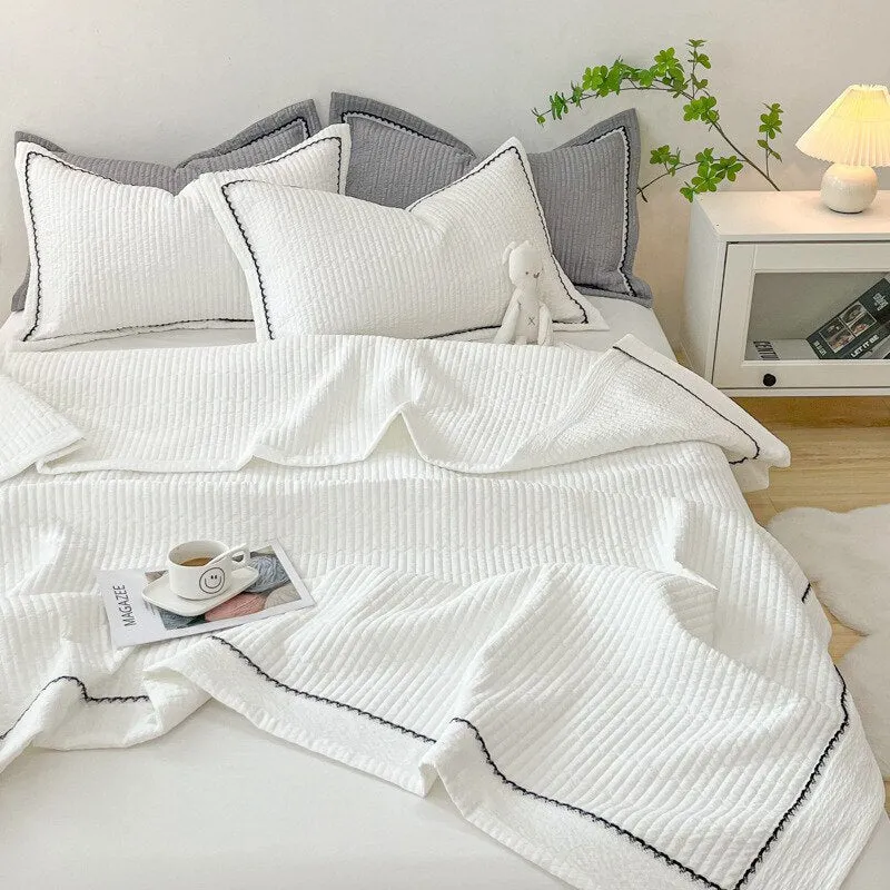 Quilted Summer Comforter Set - Elegance Princess Design