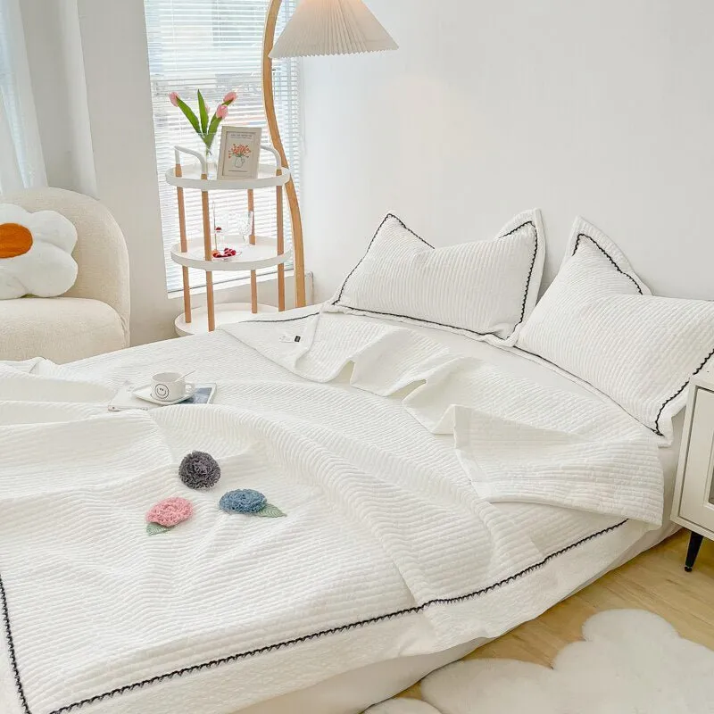 Quilted Summer Comforter Set - Elegance Princess Design