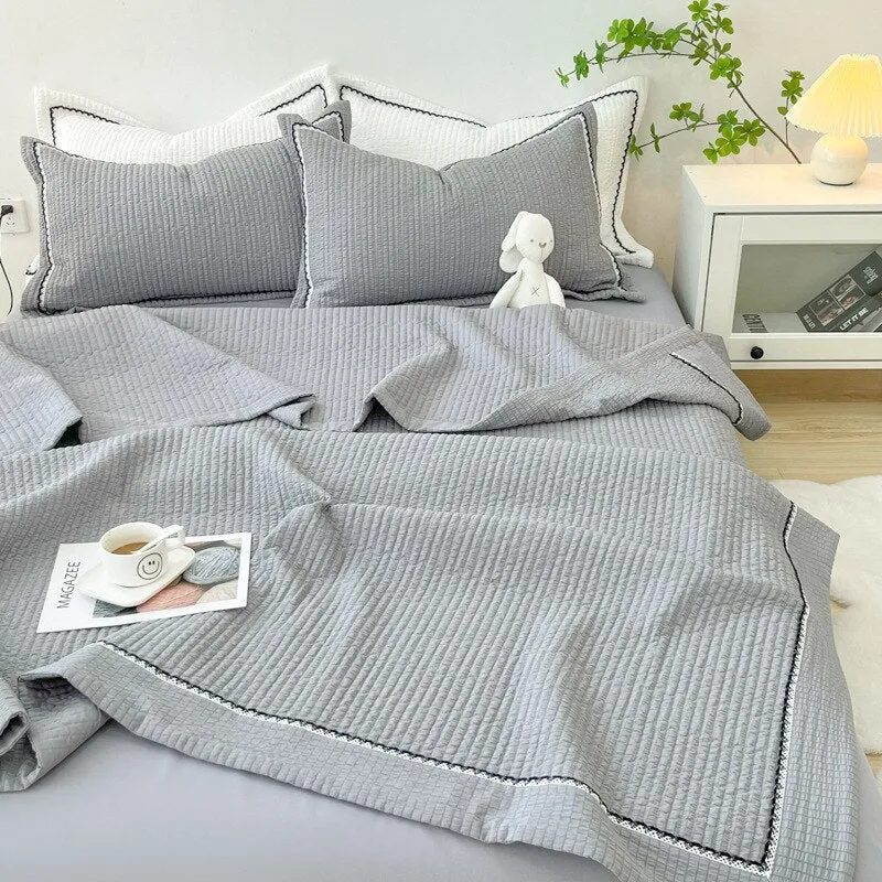 Quilted Summer Comforter Set - Elegance Princess Design
