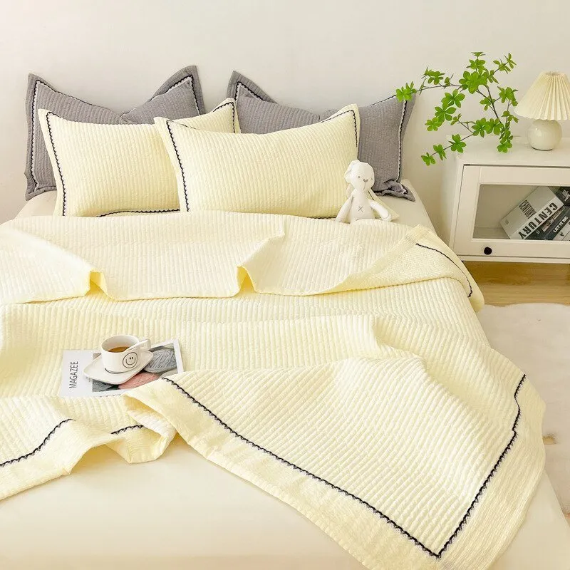 Quilted Summer Comforter Set - Elegance Princess Design