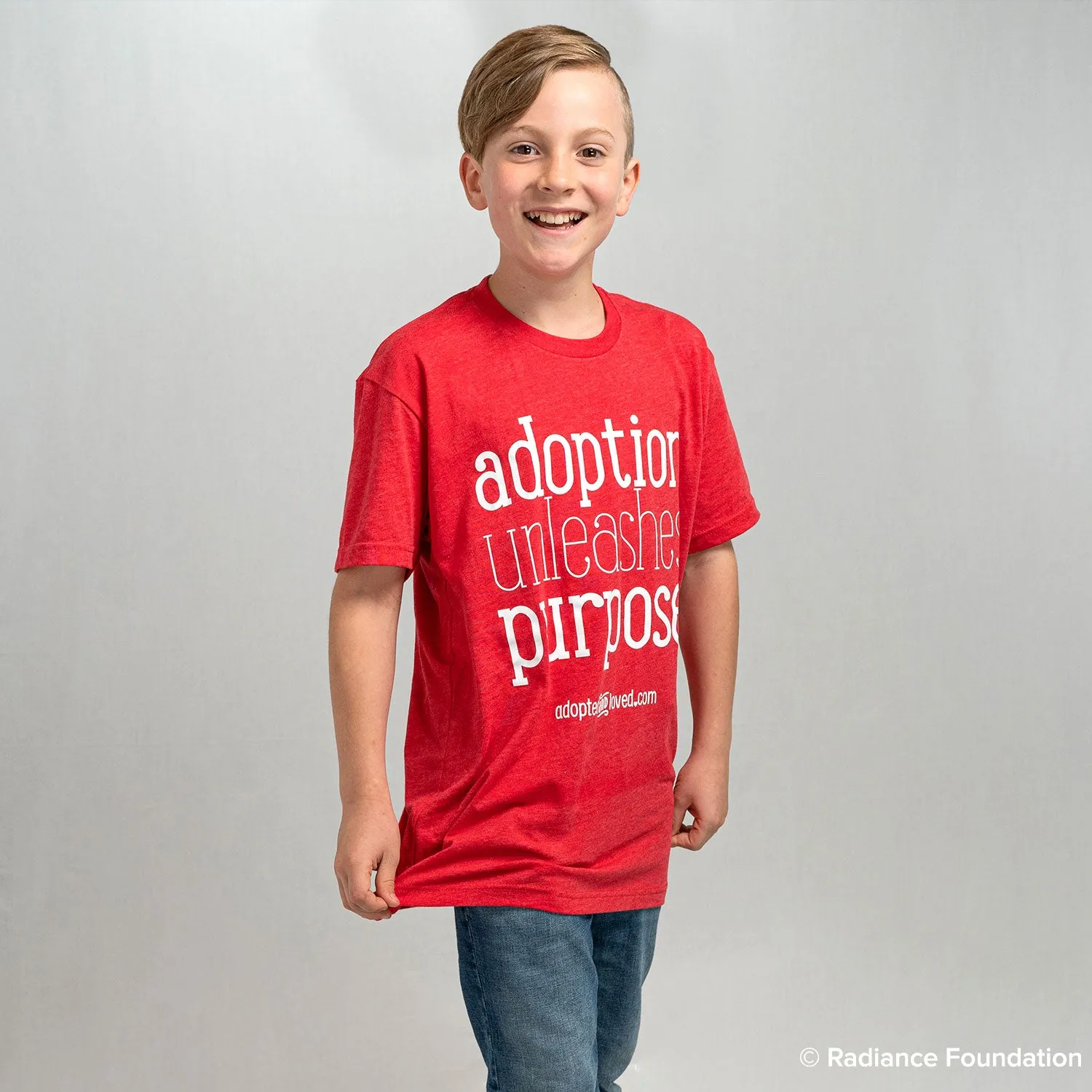 "Adoption Unleashes Purpose" Unisex T-Shirt