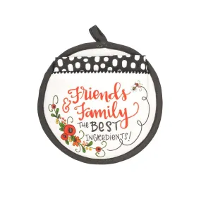 "Friends & Family" Hotpad/Towel Set
