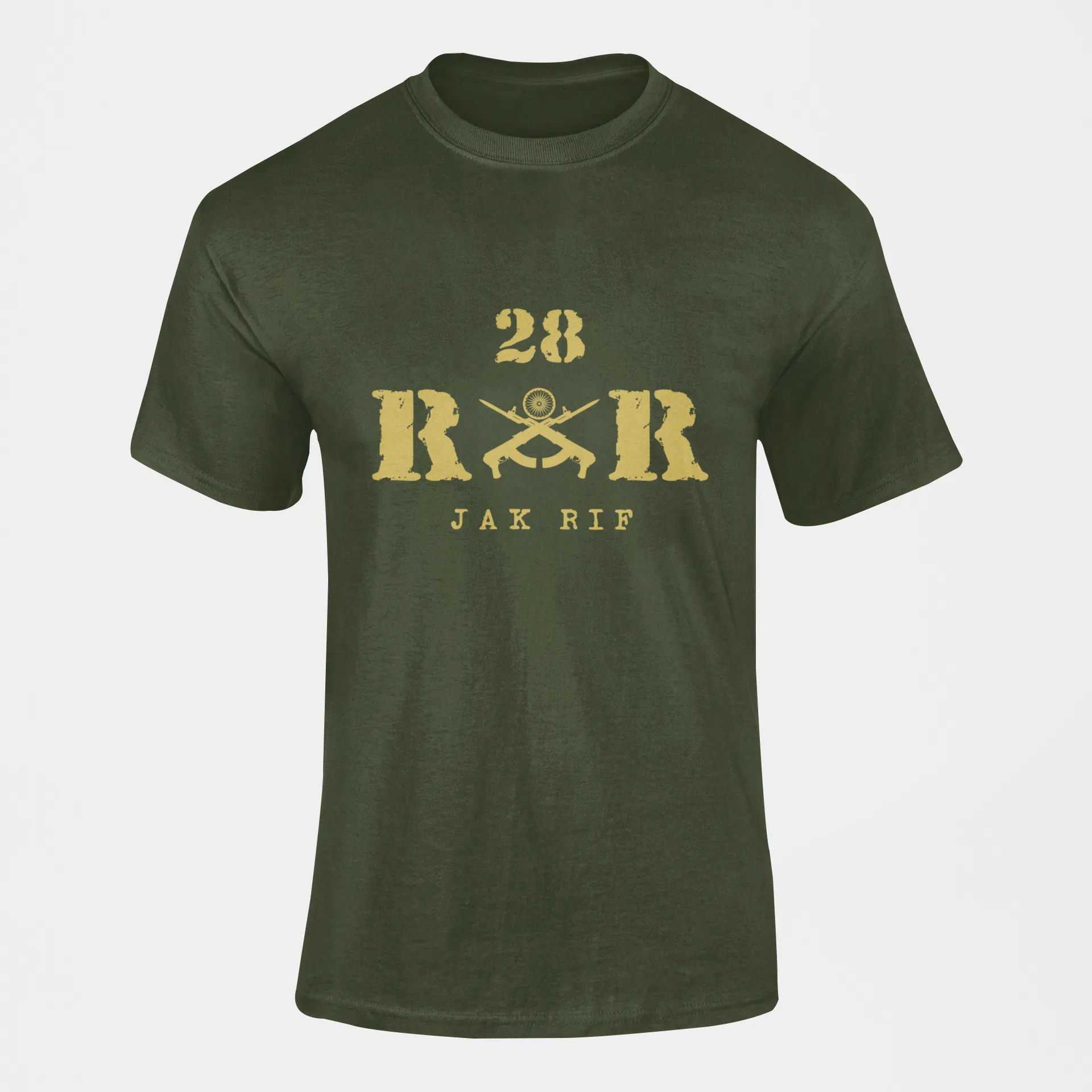 Rashtriya Rifles T-shirt - 28 RR Jak Rif (Men)