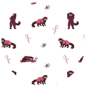 Red Panda | Floret Quilted Blanket 26x35”