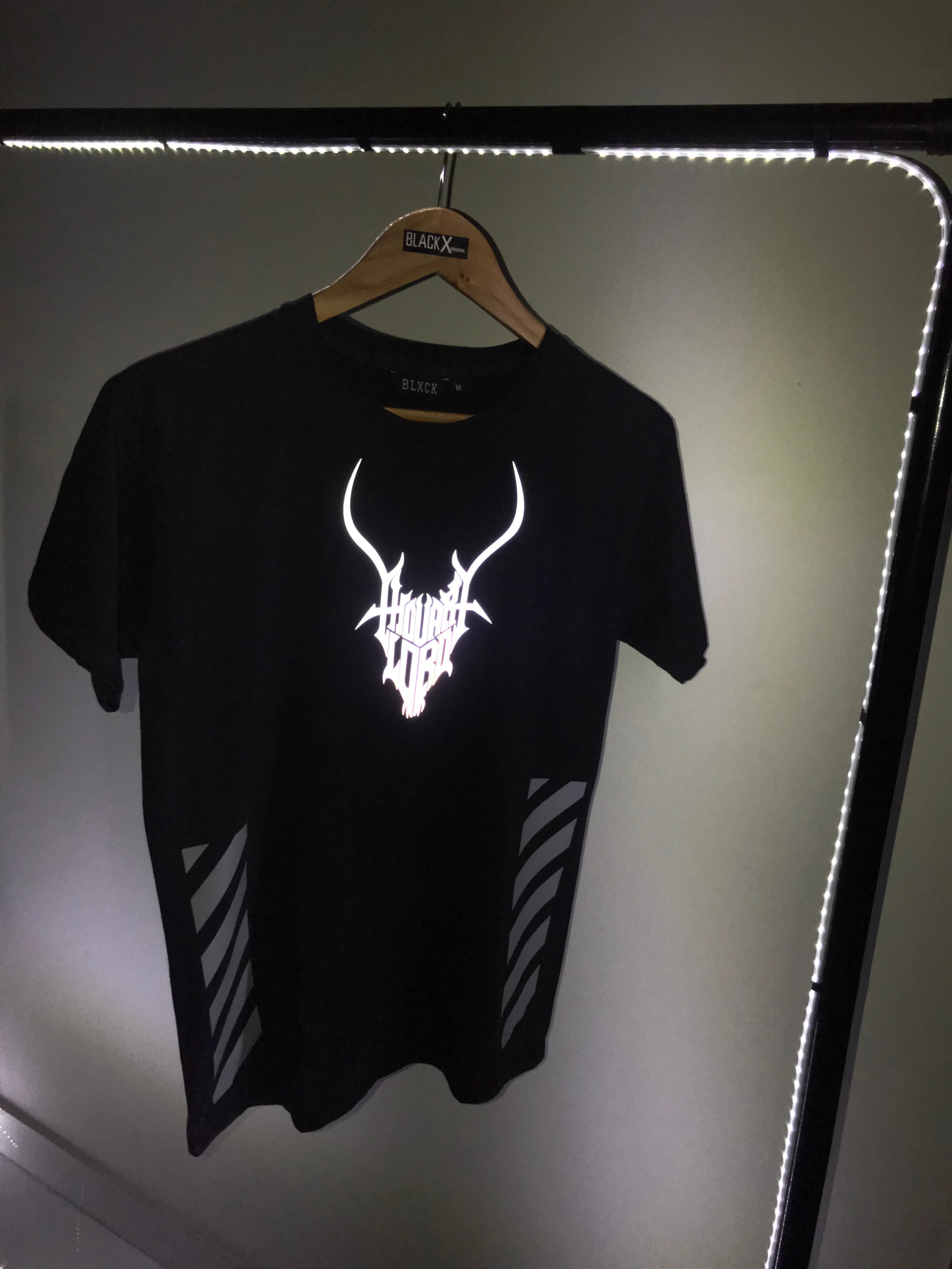 Reflective Markhor Black T shirt