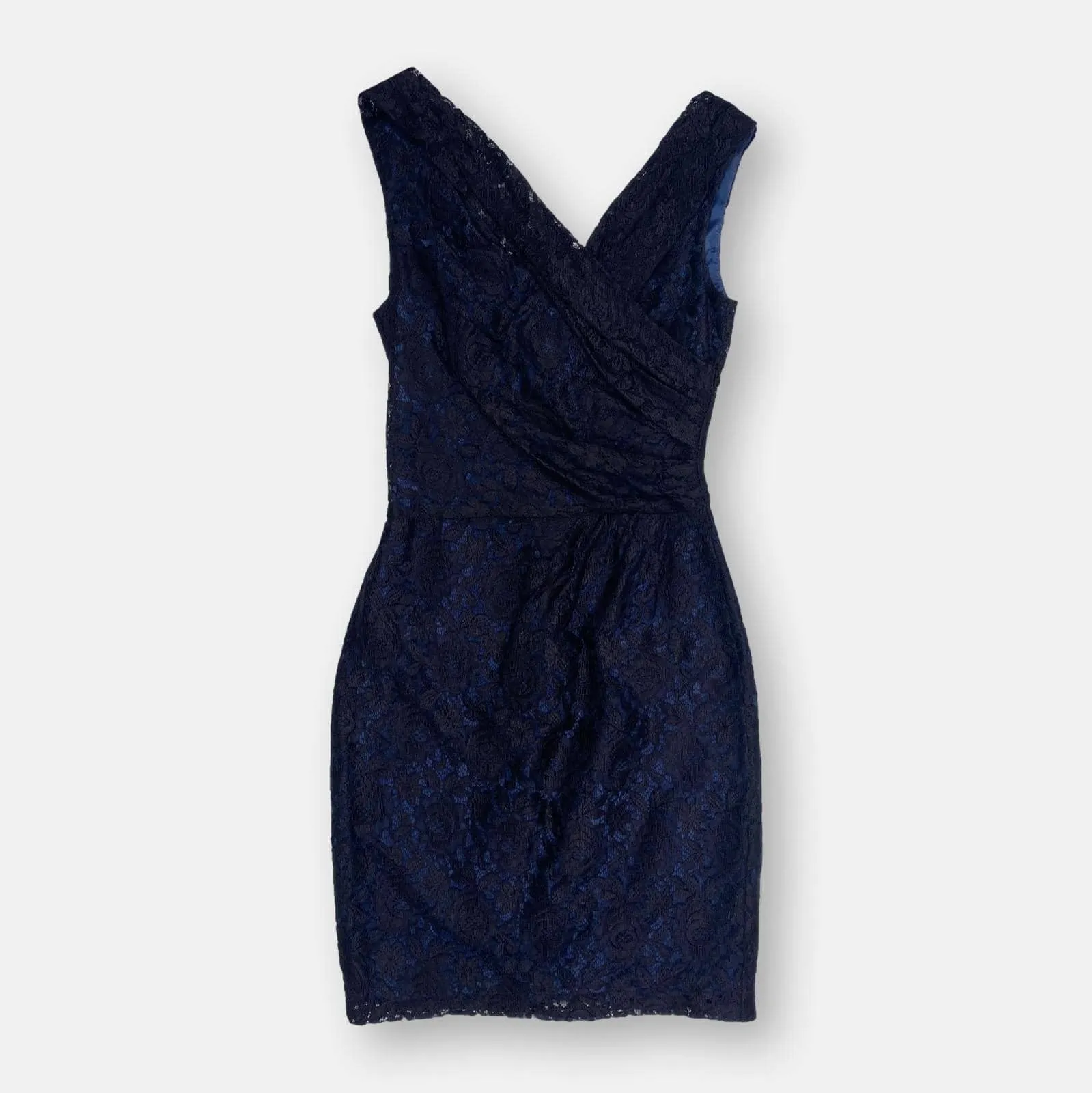 Reiss Lace Wrap Dress