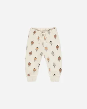 Relaxed Fleece Sweatpant || Cats