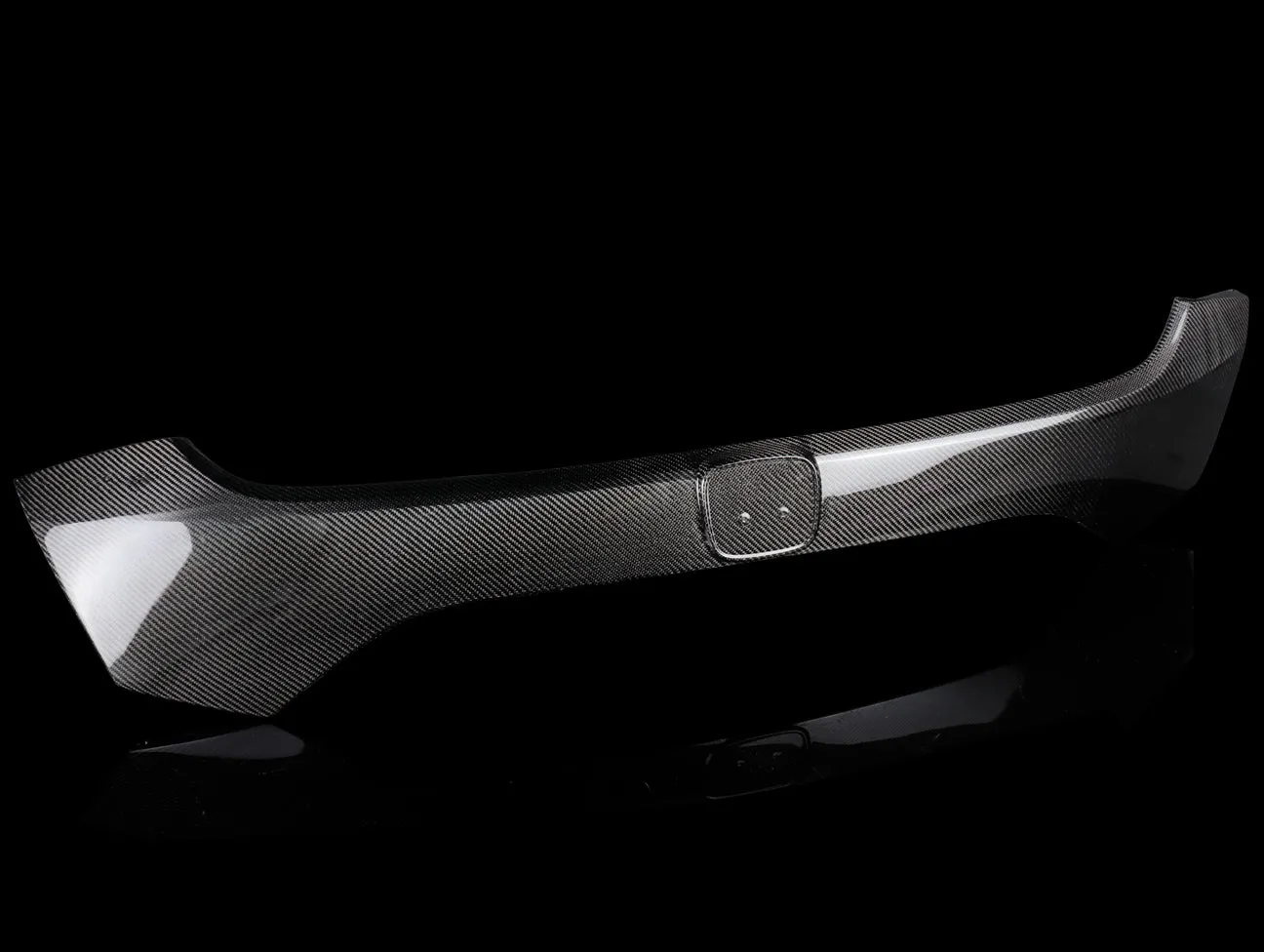 Seibon Carbon Fiber Rear License Trim - 17-21 Civic Type-R (FK8)