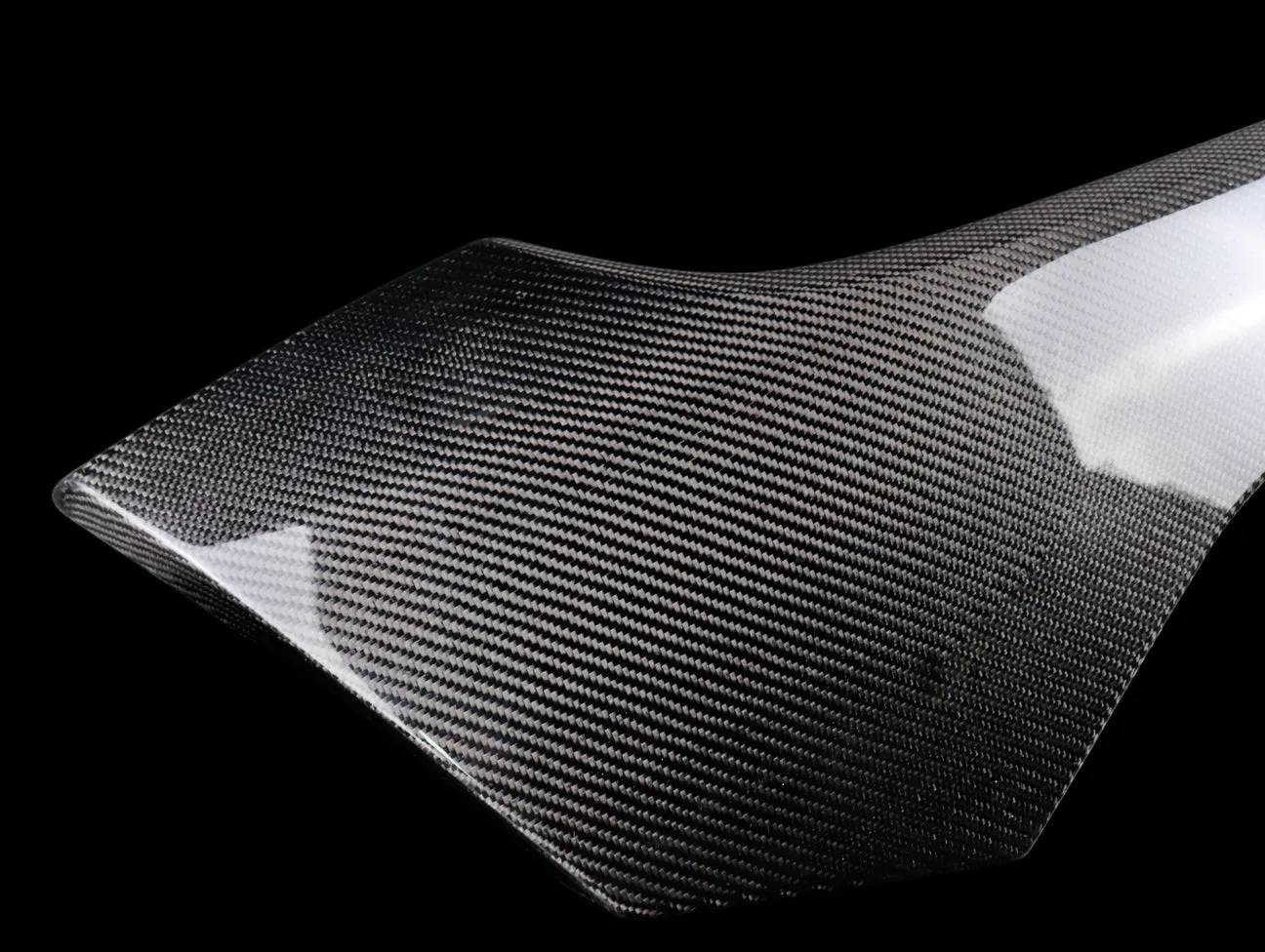 Seibon Carbon Fiber Rear License Trim - 17-21 Civic Type-R (FK8)