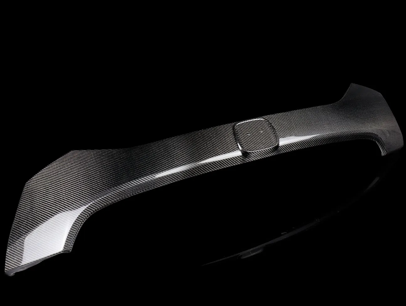 Seibon Carbon Fiber Rear License Trim - 17-21 Civic Type-R (FK8)