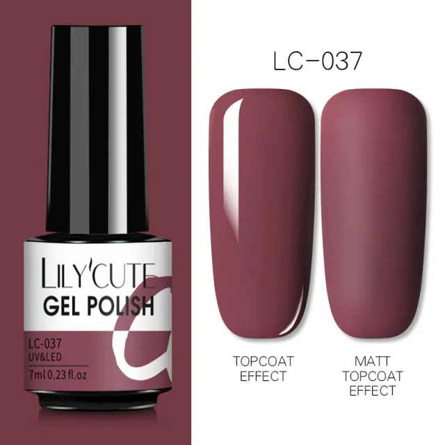 Semi Permanent  Matte Coat Gel