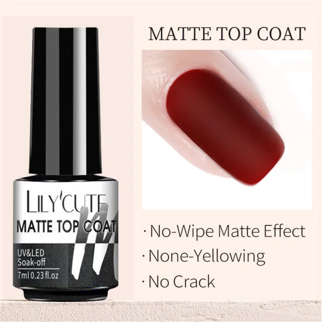 Semi Permanent  Matte Coat Gel