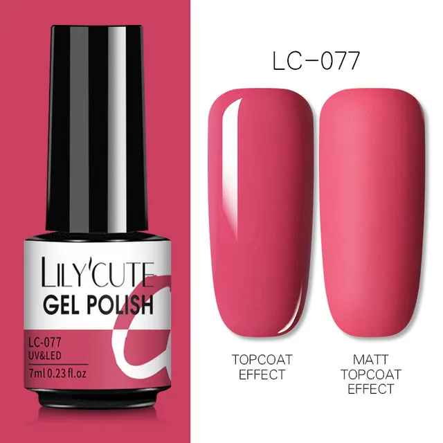 Semi Permanent  Matte Coat Gel