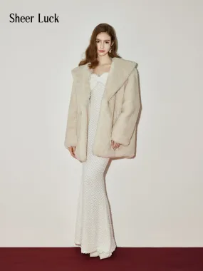 SHEERLUCK Cassie Eco eco-friendly fur coat