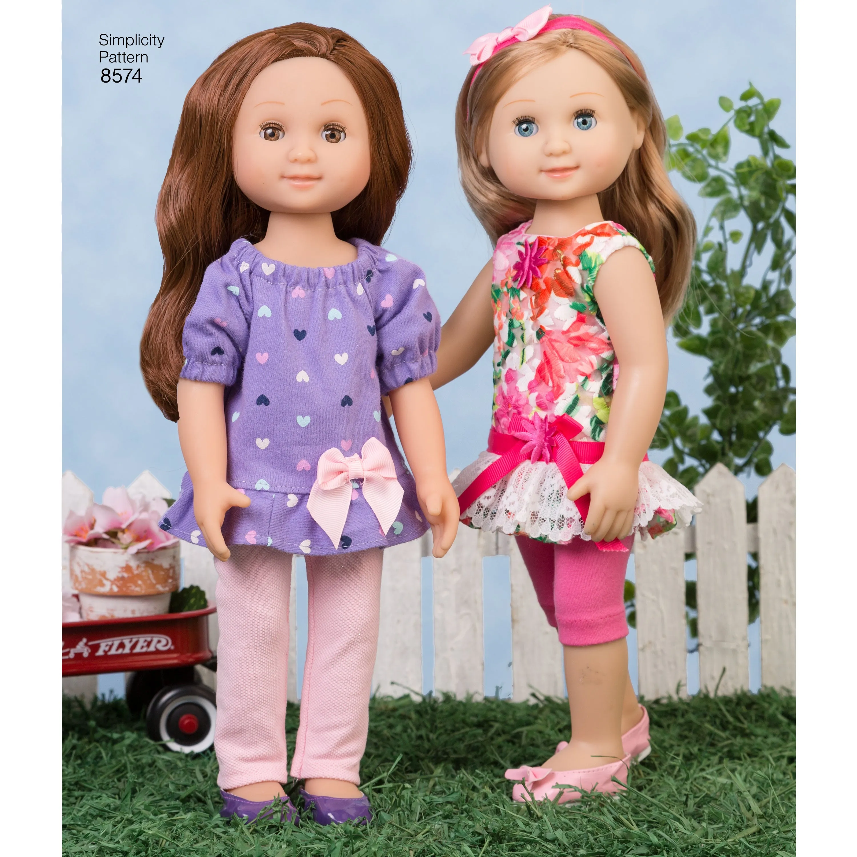 Simplicity Pattern 8574 14" Doll Clothes