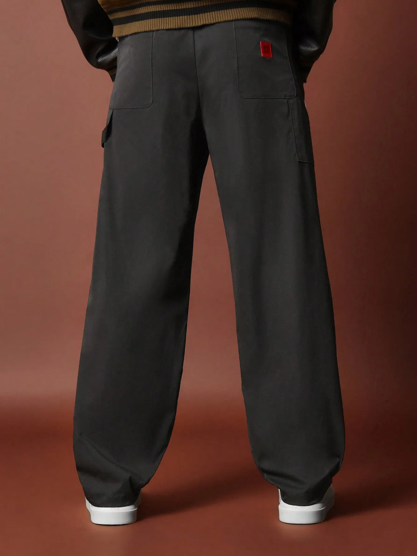 Skater Fit Nylon Pants