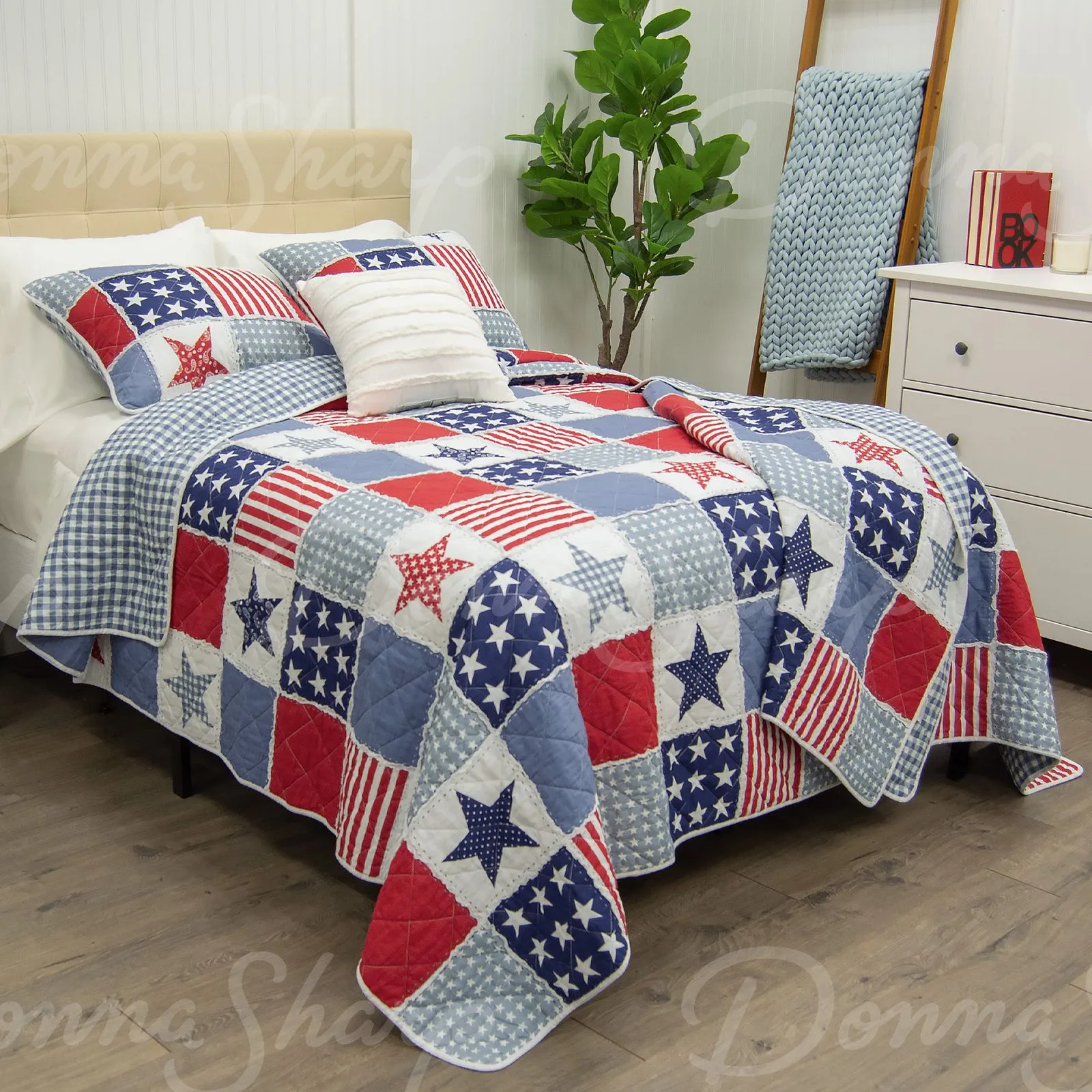 Star & Stripe Quilted Collection